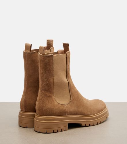 Bottines Chelsea Chester en daim - Gianvito Rossi - Modalova