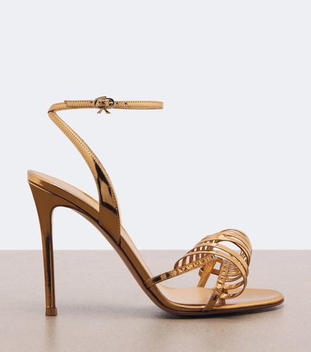 Sandales en cuir métallisé - Gianvito Rossi - Modalova
