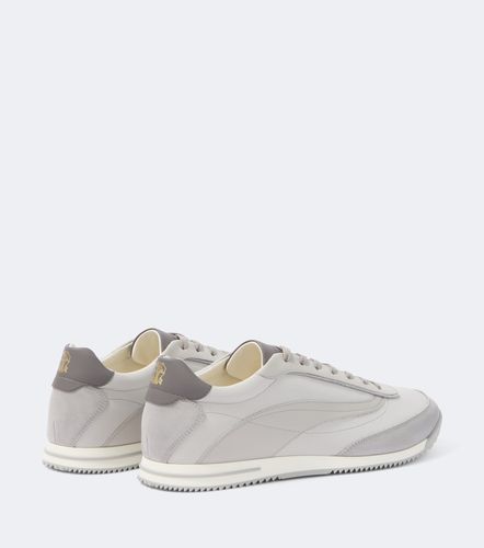Baskets à finitions en cuir et daim - Brunello Cucinelli - Modalova