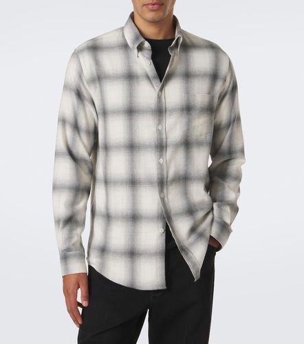 Chemise en coton à carreaux - Sunspel - Modalova