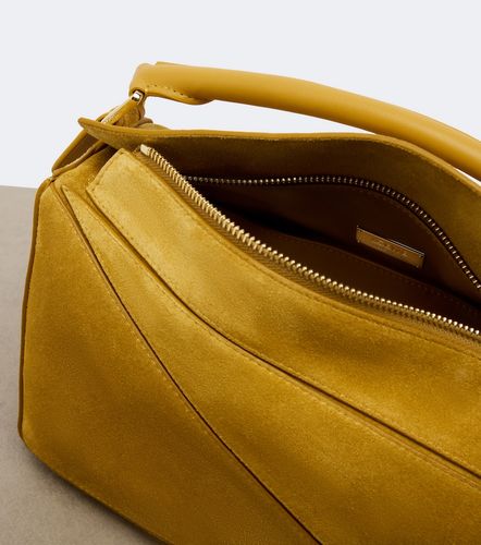 Sac à main Featherlight Puzzle Small en daim - Loewe - Modalova