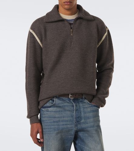 Pull zippé en laine - Maison Margiela - Modalova