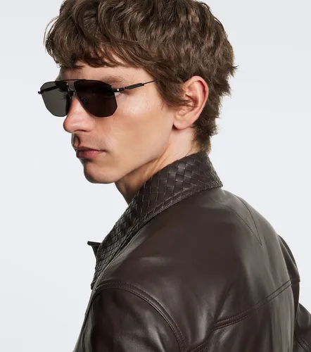 Lunettes de soleil aviateur - Bottega Veneta - Modalova