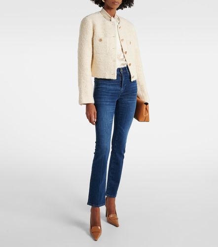 Veste courte en coton et laine - Frame - Modalova