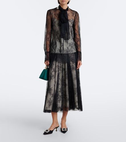 Erdem Blouse en dentelle à nœud - Erdem - Modalova