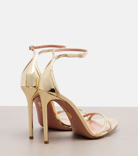 Sandales Nuda en cuir métallisé - Aquazzura - Modalova