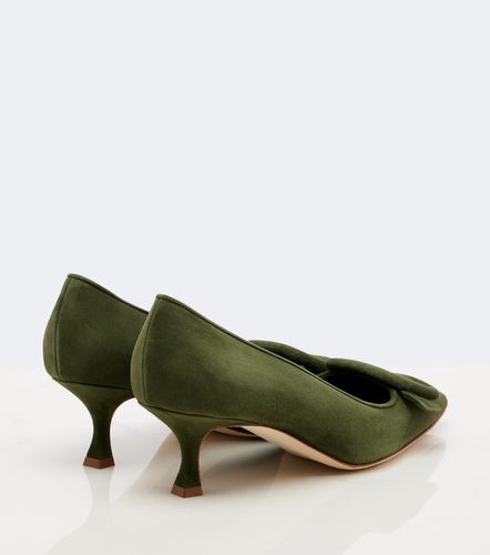 Escarpins Maysale en daim - Manolo Blahnik - Modalova