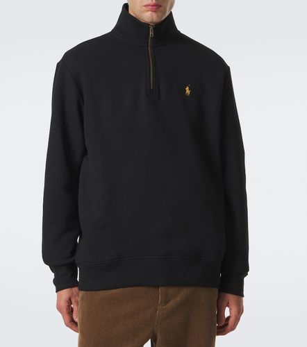 Pull à col zippé en coton mélangé - Polo Ralph Lauren - Modalova