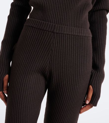 Legging fuseau Piuma en laine - The Frankie Shop - Modalova
