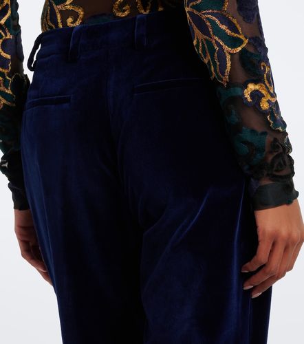 Pantalon évasé en velours de coton - Etro - Modalova
