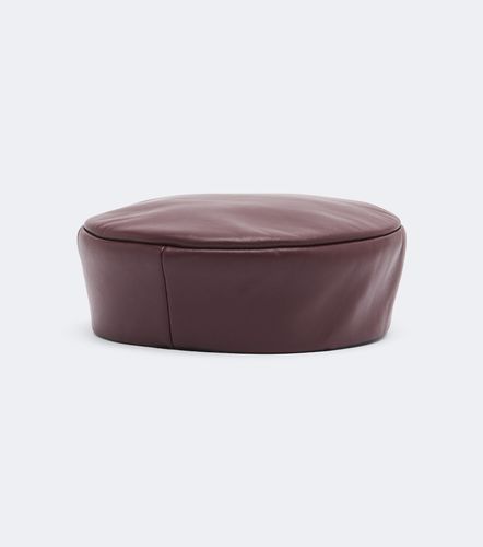 Chapeau en cuir à logo - Ruslan Baginskiy - Modalova