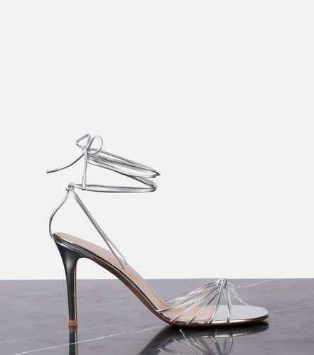 Sandales Gwyneth en cuir métallisé - Gianvito Rossi - Modalova