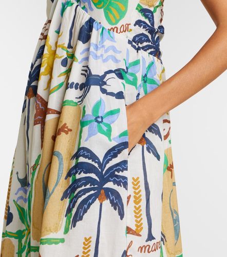 Robe midi Leyla en coton à imprimé - Velvet - Modalova