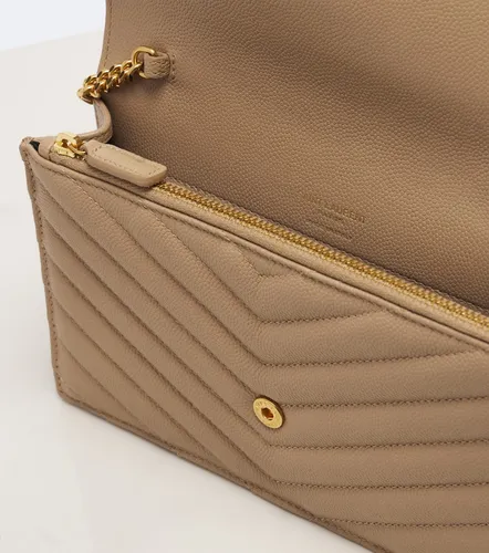 Portefeuille à chaîne Cassandre en cuir - Saint Laurent - Modalova