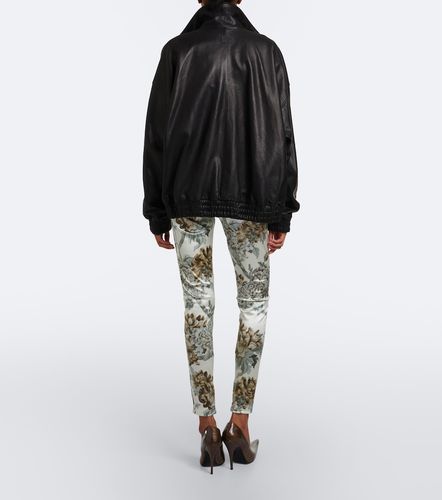 Pantalon skinny à fleurs - Acne Studios - Modalova