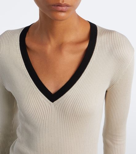 Fendi Pull en soie et coton - Fendi - Modalova