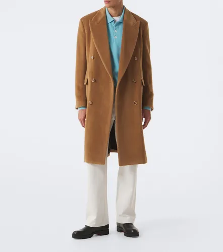 Manteau croisé en laine vierge - Lardini - Modalova