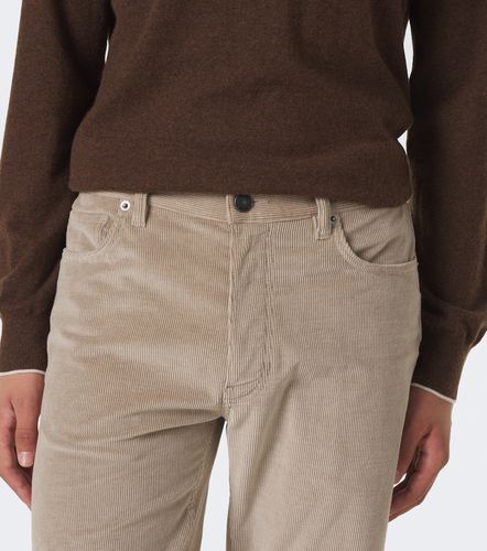 Pantalon droit Roccia en coton et cachemire - Zegna - Modalova