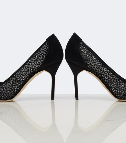 Escarpins Bbla en résille - Manolo Blahnik - Modalova