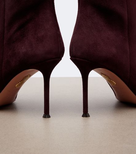 Aquazzura Bottines Harper en daim - Aquazzura - Modalova