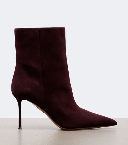 Aquazzura Bottines Harper en daim - Aquazzura - Modalova