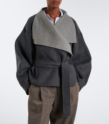 Manteau Onelle réversible en laine mélangée - The Frankie Shop - Modalova