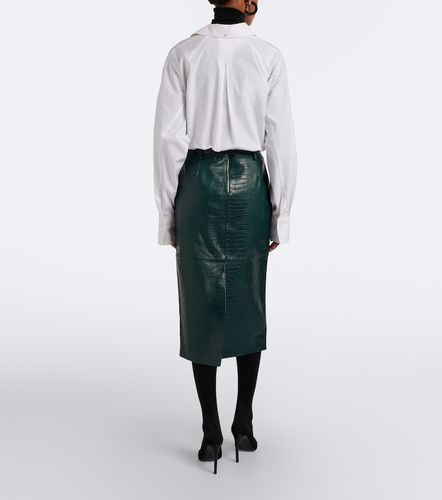 Jupe crayon Taney en cuir - The Frankie Shop - Modalova