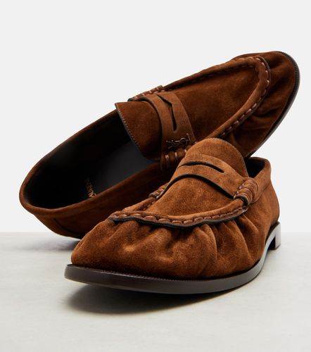 Mocassins Le Loafer en daim - Saint Laurent - Modalova