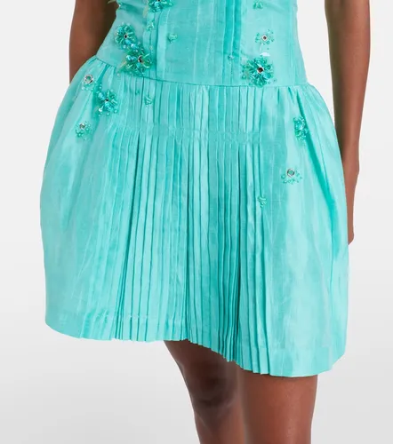 Robe en lin mélangé à ornements - Shushu/Tong - Modalova