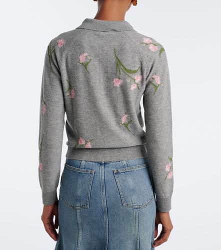 Erdem Polo en laine à fleurs - Erdem - Modalova