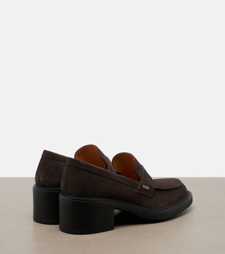 Tod's Mocassins en daim à talon - Tod's - Modalova