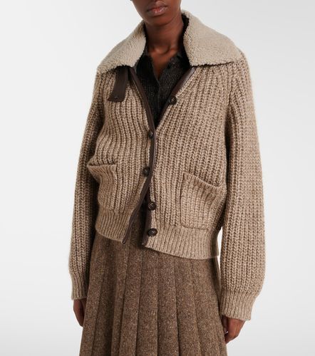 Veste en cachemire et mohair mélangés - Brunello Cucinelli - Modalova
