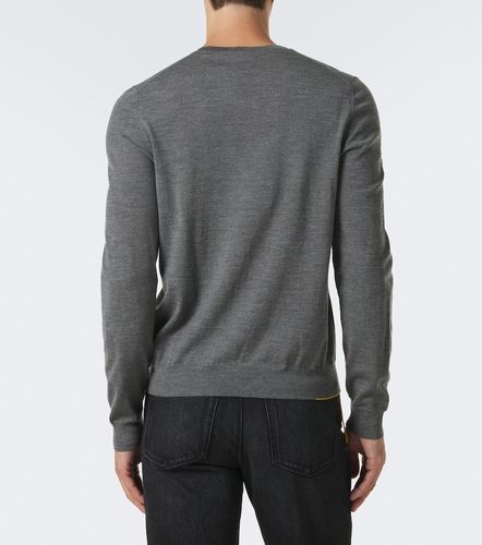 Fendi Pull en laine à logo - Fendi - Modalova