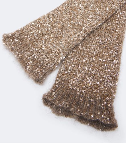 Brunello Cucinelli Gants à sequins - Brunello Cucinelli - Modalova