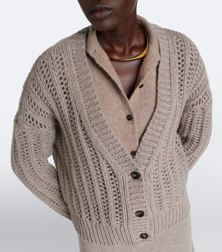 Cardigan en cachemire ajouré - Max Mara - Modalova