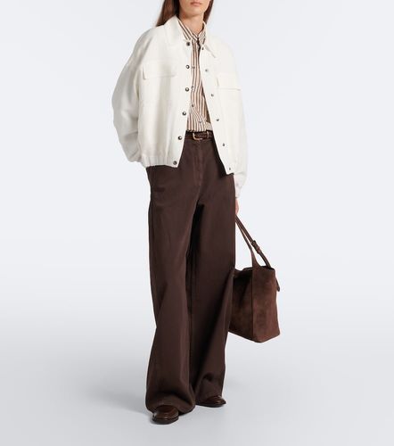 Veste blouson en sergé - Brunello Cucinelli - Modalova