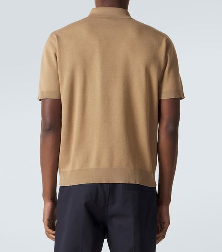 Polo Interlocking G en soie et coton - Gucci - Modalova