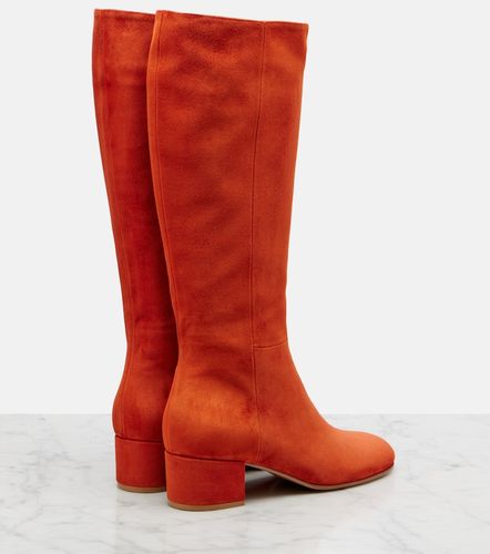 Bottes Joelle en daim - Gianvito Rossi - Modalova