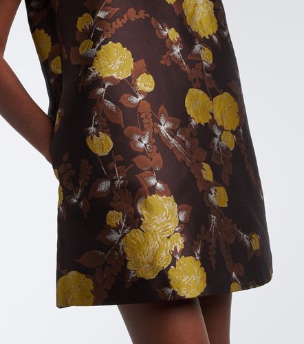 Robe Devon en jacquard à fleurs - La DoubleJ - Modalova