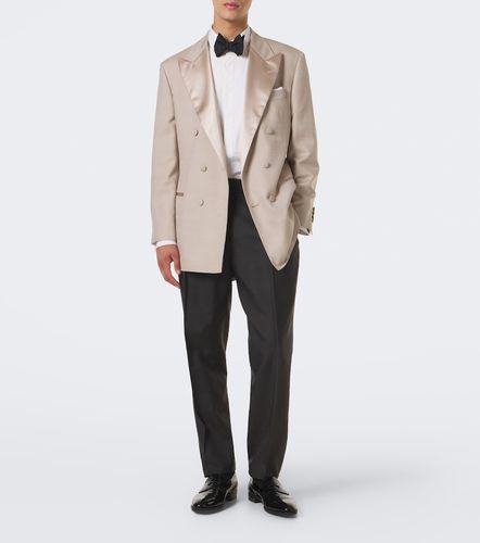 Pantalon droit en soie - Brunello Cucinelli - Modalova