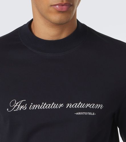 T-shirt en coton à imprimé - Brunello Cucinelli - Modalova