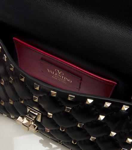 Sac Rockstud Spike Small en cuir - Valentino Garavani - Modalova