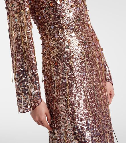 Robe longue Phara à ornements - Jenny Packham - Modalova