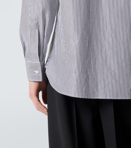 Chemise rayée en popeline de coton - Tom Ford - Modalova
