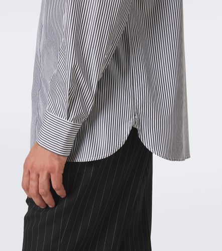 Chemise rayée en popeline de coton - Tom Ford - Modalova