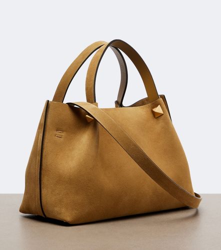Sac VLogo Signature Small en daim - Valentino Garavani - Modalova
