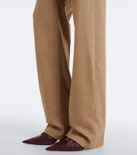 Pantalon droit Hunter en laine mélangée - Khaite - Modalova