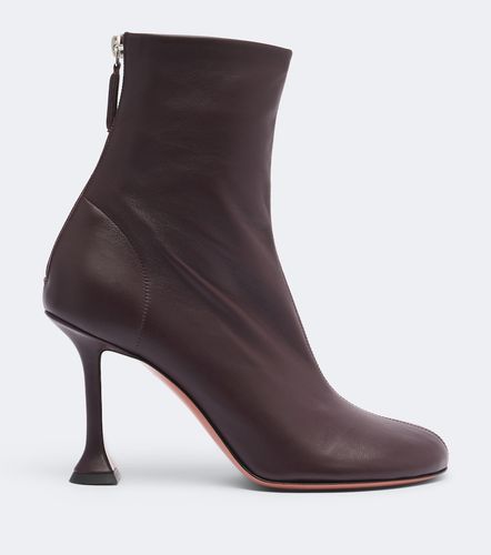 Amina Muaddi Bottines Iris en cuir - Amina Muaddi - Modalova