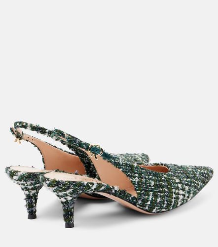 Escarpins slingback 55 en bouclé - Gianvito Rossi - Modalova