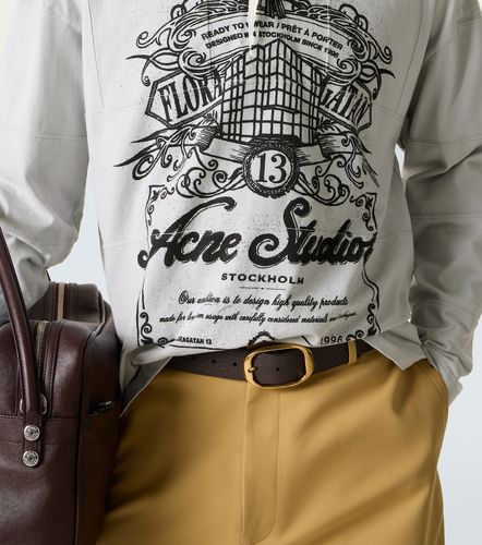 Acne Studios Polo en coton à logo - Acne Studios - Modalova